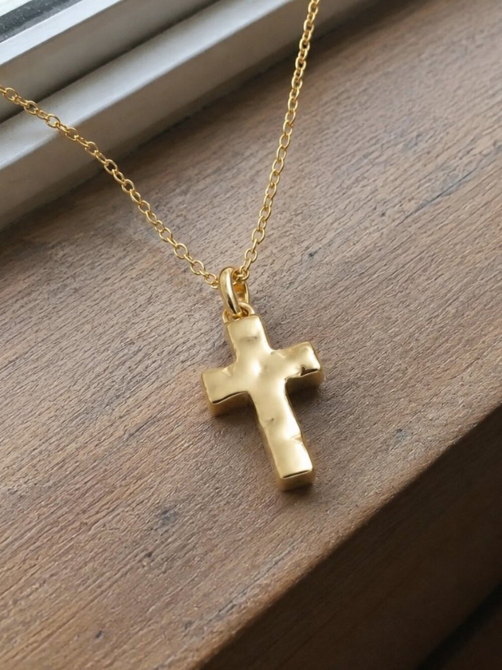 crossgold pendant necklace